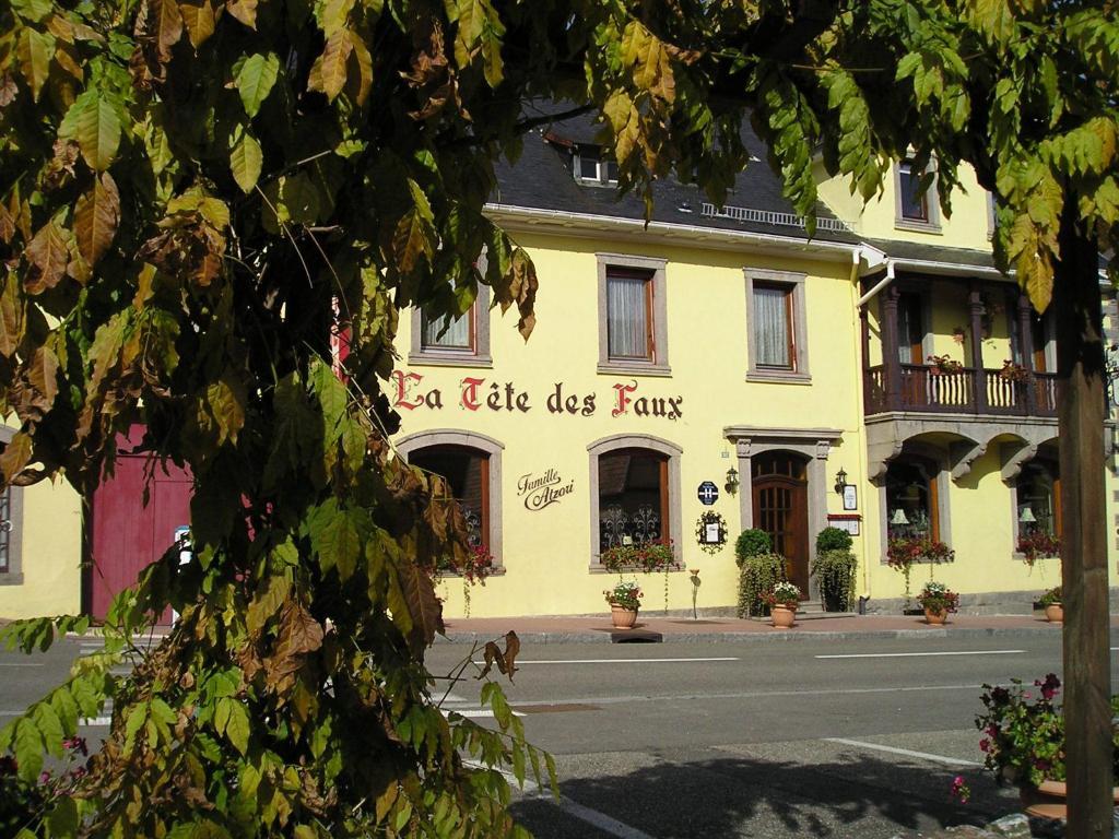 Logis Hotel Restaurant La Tete Des Faux Le Bonhomme Exterior foto