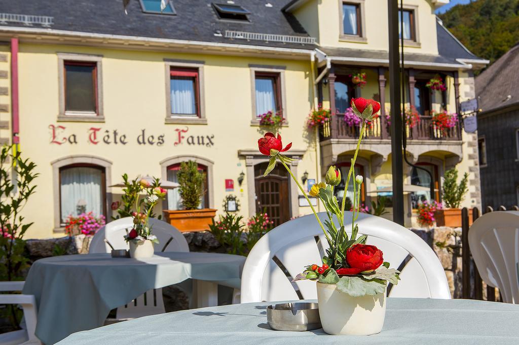 Logis Hotel Restaurant La Tete Des Faux Le Bonhomme Exterior foto