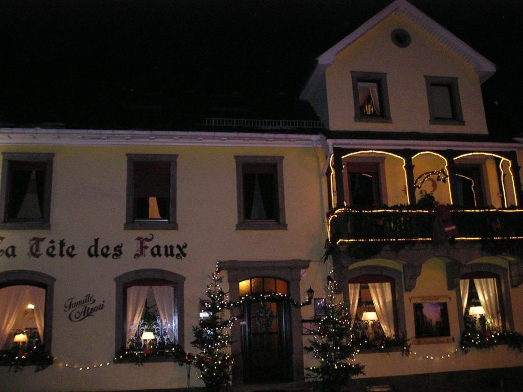 Logis Hotel Restaurant La Tete Des Faux Le Bonhomme Exterior foto